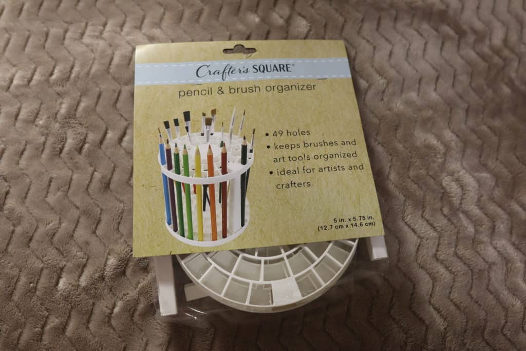 Brand New Crafter's Square Pencil and Brush Organizer